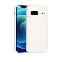 Silicone Phone Case for Google Pixel 3, 4A, 5, 3 XL - Full Coverage with Precise Cutouts Pixel 3 antikinės baltos spalvos