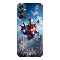 Case For Samsung Galaxy A05s Iron Man Attack Maniacase juoda