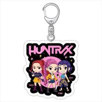 KPop Demon Hunters Acrylic Keychain Witch Girl Group Keyring Pendant Accessories for Fans Gift