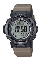 Casio Pro Trek Climber Line Vyriškas laikrodis, Radijo bangomis valdomas, Saulės energija maitinamas, Pagamintas iš ekologiškų medžiagų, PRW-35LD-5JF, Tamsiai rudas (Coyote) spalvos