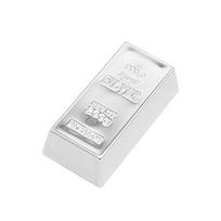 Netikra sidabro lydinio juosta Realistiškas sidabro strypas Imituota sidabro plyta Juokingoms dovanoms Helovino vakarėlio smulkmenoms Namų dekoravimui Šventėms