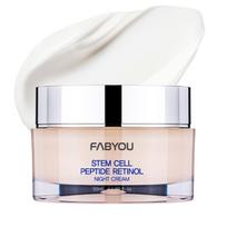 FABYOU Stem Cell Peptide Retinol Night Cream 50ml – Formulated with three types of plant-derived stem cells, this cream provides intense hydration