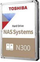 TOSHIBA N300 NAS kietasis diskas 4 TB SATA 3,5 colio 7200 aps./min. 256MB masinis