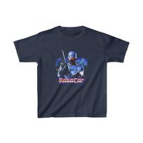 Kids Robocop Movie Poster T-shirt - Sci-Fi Youth Tee 120