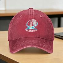 Artemis II Launch to The Moon  Casual Baseball Cap Summer  Trucker Hat Breathable Kpop Rock Snapback Cute Baseball Caps One Size