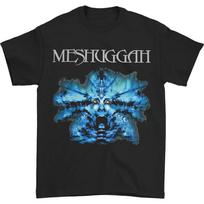 Meshuggah Band Nothing Blue Heavy Cotton Black Full Size T Shirt S