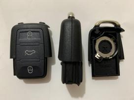 For Skoda Fabia Octavia Superb 2/3 Button Remote Key Shell Case Flip Uncut Blade No Logo Blank Car Accessories Auto Parts Cheap 3 Button Case