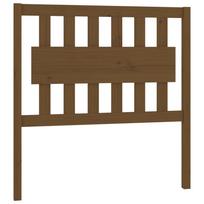 Headboard Honey Brown 95.5 x 4 x 100 cm Solid Pine Wood