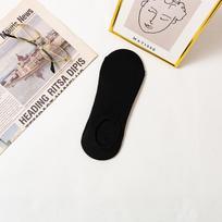 Unisex Sweat-Wicking Odor-Resistant Short Crew Socks: Silicone Grip, Thin & Breathable for Summer, Black/White/Gray 37-43 Size Ankle Socks