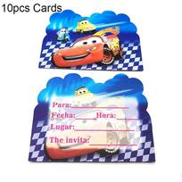 Mcqueen Cars Theme Birthday Party Supplies To Brighten Up Your Celebration! 10pcs-Cards