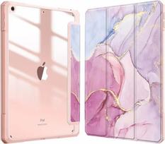 Case For Ipad Air 3Rd Generation 10.5-Inch 2019, Transparent Acrylic Back Cover rožinė