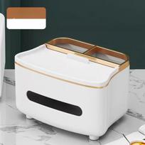 3-in-1 remote control storage box, tissue box with storage compartment, bedside table storage box, eyeglass case balta