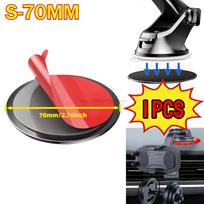70/80mm Double-Sided Adhesive Pads Dashboard Mounting Disk Set for Car Dash Cam GPS Holders Suction Cup Phone Holder Stands