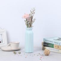 Plastikinė gėlių vaza Creative Nordic Decoration Home Imitation Keramikinė vaza rožinė