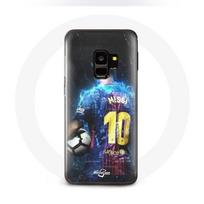 Coque Samsung Galaxy S9 Lionel Messi Club de football de Barcelone FCB