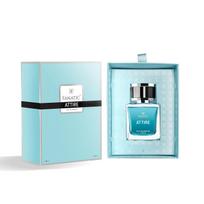 Fanatiškas „Attire“ parfumas vyrams, 100 ml, geriausia dovana vyrams, „Attire Blue“ parfumas 100 ml white