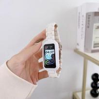 Pakaitinis dirželis, skirtas „Huawei Band 7 8 Correa SmartWatch Case“ apyrankės apyrankė „Honor Band 6“ Huawei Band6 Band7 priedams For Huawei Band 7 balta