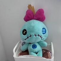 Mielas japoniškas animacinis filmas Maža auksinė lėlė Bjauri miela linksma pliušinė lėlė lėlė 35cm/0.2kg blue