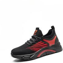 Labor Insurance Shoes, Smash-proof and Puncture-proof Work Protective Shoes, Fly-woven Breathable Safety Shoes 37