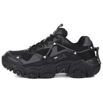 FILA Fluid Cat Paw Madingi Patogūs Patvarūs Žemi Laisvalaikio Batai Unisex Laisvalaikio Batai Juodi 1JM02570H-001 43 black