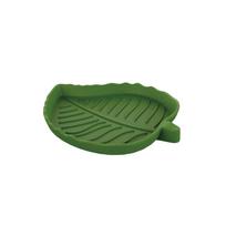 Reptile Water Feeder Plastic Leaf-Shaped Small-Size Crawler Food Bowl Compact Feeding Basin Amphibians Serving Supplies