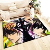 Death Note HD Spausdintas Kilimas Svetainės Namų Dekoras Sofos Stalo Kilimas Neslystantis Kėdės Pagalvėlė Poilsio Kilimėlis Iškylos Stovyklavimas Ar 40x60cm(15x23 in)