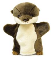AQUA Plush Toy Marine Hand Dancing (Hand Puppet) Asian Small-Clawed Otter 00100269
