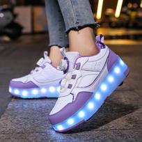 Junshi Kids' Rechargeable Roller Skate Shoes