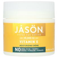 Jason Natural, Vitamin E Moisturizing Cream, 25,000IU, 113g (4oz)