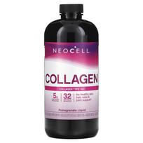 NeoCell, 1 ir 3 tipo kolageno skystis, granatas, 16 fl uncijų (473 ml)