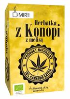 HEMP TEA WITH LEMON BALM ORGANIC (20 x 0.8 g) - MIR-
