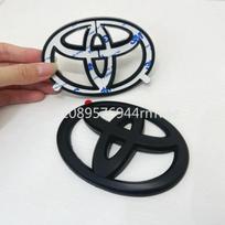 Matės Juodos ABS DENGINYS Automobilio Priekinis Logotipas Toyota Corolla Vios CHR RAV4 HRV Camry Alphard Yaris Reiz Highlander PRIUS LEVIN 100X70MM matinė juoda spalva