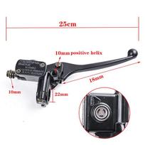 Motorcycle Brake Pump Front Master Cylinder Hydraulic Brake Lever Right For Dirt Pit Bike ATV Quad Moped Scooter Buggy Go Kart right mirror mount