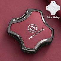 Car Key Case For Dongfeng Vigo Nammi 06 Evolute I-Joy   Keychain Remote Cover Shell Housing Ring Holder Fob Accessories (as the picture,Key Case)
