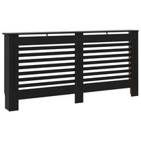 Radiator Cover Black 172 x 19 x 81.5 cm MDF