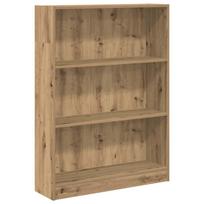 Artisan Oak Bookshelf 31.5 x 9.4 x 42.9 in Particleboard