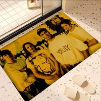 Rap Metal Band Rage Against the Machine Bathroom Mat Anti-slip Absorb Water Long Strip Cushion Bedroon Mat Welcome Doormat 50x80cm