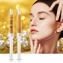 4 rūšių hialurono rūgšties drėkinamasis serumas giliai atstatantis drėkinantis veido odą senėjimą stabdantis esencijos odos priežiūros produktai 24K gold Essence