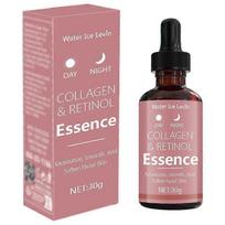 Retinol and Collagen Facial Essence, Anti- Aging Firm and Plump Face Serum, Reduce Fine Line, Day and Night Serum Wrinkle Reduction Essence liquid 1PCS