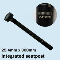 Mountain Bike Seat Tube 27.2 28.6 30.4 31.6mm Bicycle Seatpost Aluminum Alloy Integrate Bike Seat Post Cycling Parts