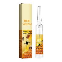 Bee Venom Real-Time Flatten Firming Eye Cream with Collagen & Caffeine - Anti-Wrinkle, Puffiness Reduction, Dark Circle Remover, Instant Smoothing 1pc