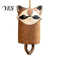 Long Lasting Wind Chimes Wooden Animal for Outside and Indoor, Memorial Windchime with Soothing Melodic Tones, Gifts Mom, Hanging Windchimes