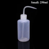 250ml/500ml Plastic Bend Succulents Curved Mouth Watering Can Gardening Alcohol Bottle 250ml