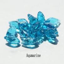 50pcs Multicolor Crystal teardrop Beads cross hole waterdrop Faceted glass bead for jewelry making Necklace bracelet earring DIY 6x13mm  50PCS akvamarinas