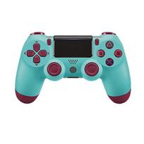 Wireless Bluetooth Controller for PS4, Dual Motors Dual Vibration Gamepad Compatible with PS4