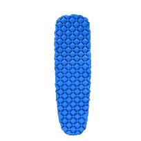 Camping Inflatable Mattress in Tent Folding Camp Bed Sleeping Pad Picnic Blanket Travel Air Mat Camping Equipment After inflation: 190*58*5cm šviesiai mėlyna spalva
