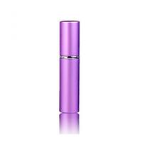Mini Travel nešiojamas daugkartinis kvepalų purškimo buteliukas kvapų siurblio purkštuvas 5 ml Smooth Surface tamsiai violetine spalva