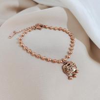 Ladies Bracelets Ladies Rose Gold Trend Longevity Lock Accessories Minimalist Bracelets