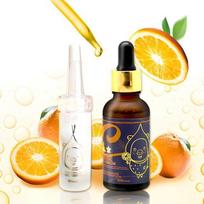 Elizavecca - Vitaminas C 100% pudra + Vita-multi balinantis šaltinio serumas 30 ml