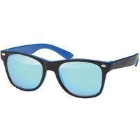 Madingi wayfarer stiliaus vaikiški akiniai nuo saulės One Size tamsi cerulean spalva